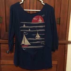 Super cute boating T-shirt from ModCloth